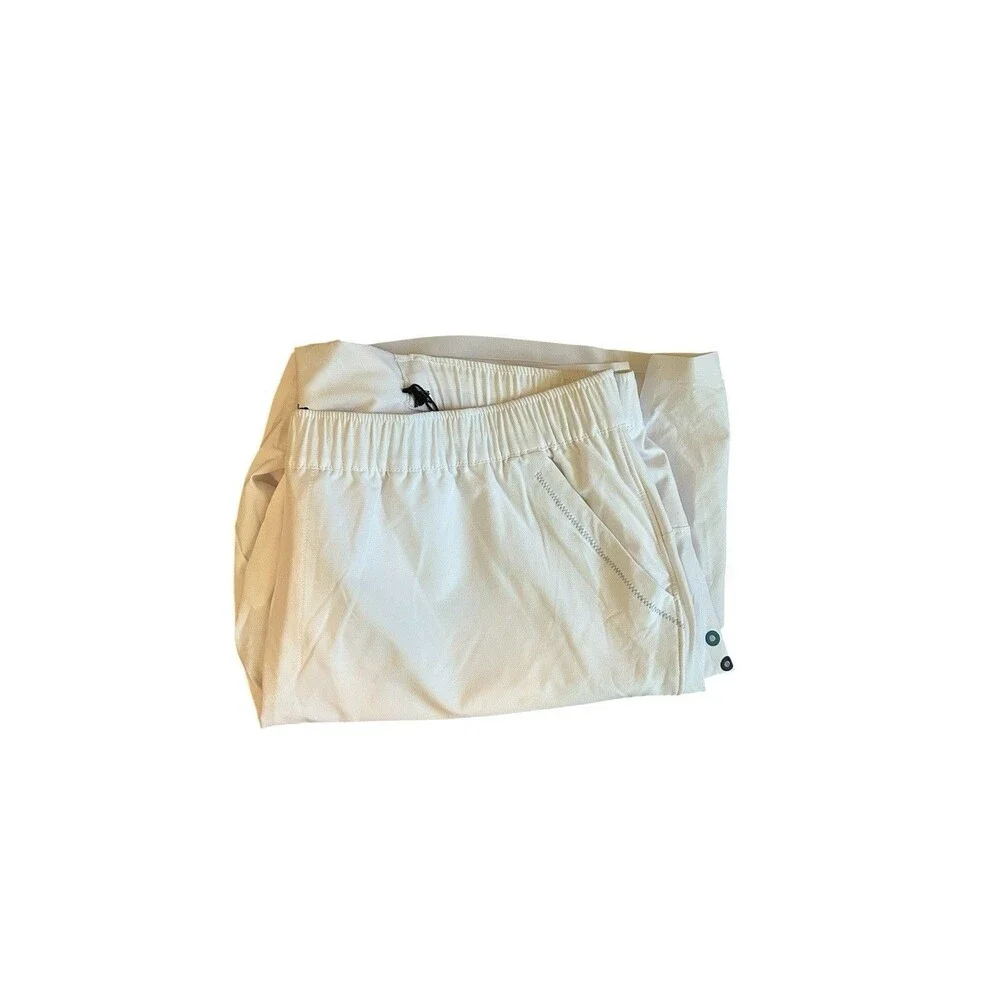 Sigrun Tennis Match Shorts Mens XL White Lightweight Performance Stretch